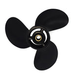3 Blade 2&4 Stroke 8-9.8HP Dia. 8.5 inch Prop Aluminum Propeller for Tohatsu Nissan Outboard Motor