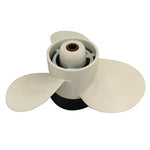 3 Blade High Thrust 9-3/4x6-1/2 RH Prop Aluminum Outboard Propeller for Yamaha 9.9-15HP Outboard Motor Based on OEM 683-W4592-02-EL