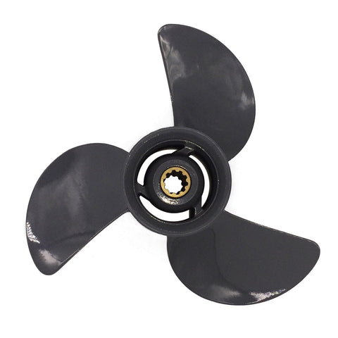 Boat Propeller 9 7/8x9 for Honda 25HP-30HP 3 Blades Aluminum 10 Tooth RH OEM NO: 58130-ZW2-F11ZA 9.875x9