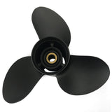 3 Blade 60-140HP 15 Spline Tooth RH Prop Aluminium Propeller for Tohatsu&Nissan Outboard with Rubber Hub