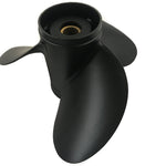 3 Blade 60-140HP 15 Spline Tooth RH Prop Aluminium Propeller for Tohatsu&Nissan Outboard with Rubber Hub