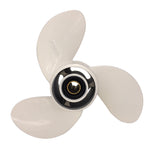 3 Blade 6HP 8HP 9.9HP RH Dia 8.5 inch Aluminum Propeller for Yamaha Outboard Motor Rubber Hub
