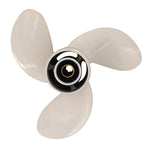 3 Blade 6HP 8HP 9.9HP RH Dia 8.5 inch Aluminum Propeller for Yamaha Outboard Motor Rubber Hub
