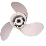 3 Blade 6HP 8HP 9.9HP RH Dia 8.5 inch Aluminum Propeller for Yamaha Outboard Motor Rubber Hub